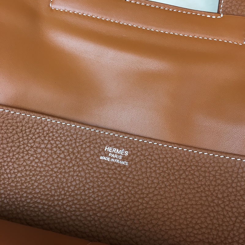 에르메스 할잔백31 골드 은장 소가죽